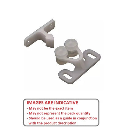 1232402 | SUG-500RS (Each) --- Rotary Catches - Colour White 39.68x12 mm