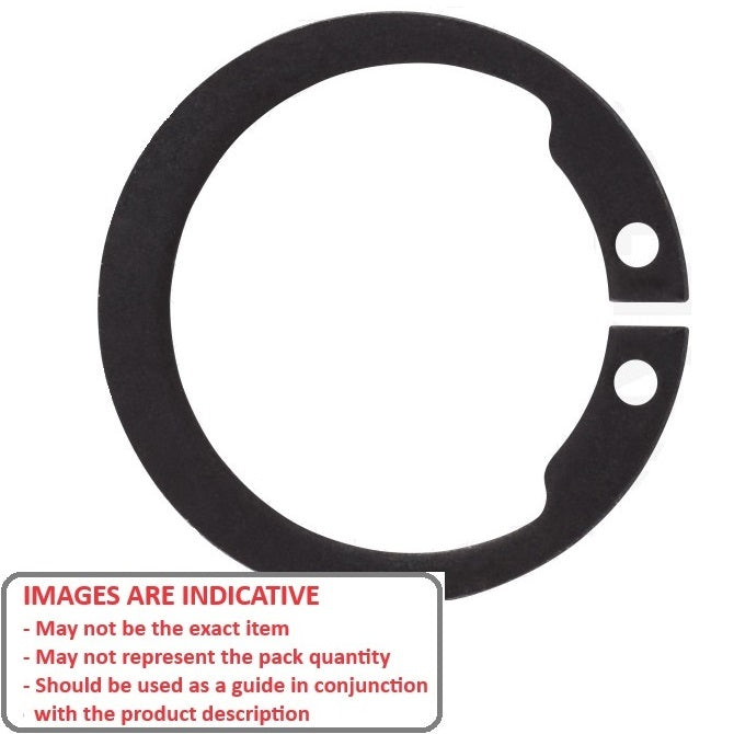 1115477 | CCE-01700-C-V (PK-5) --- External Retaining Rings - 17x1x16.2 mm Circlips - Carbon Steel Circlip