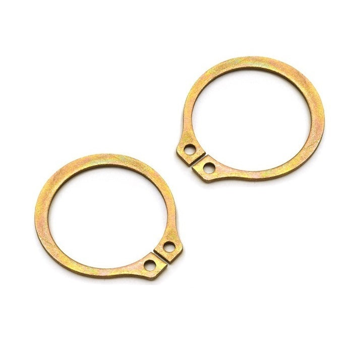 External Retaining Rings - 3.97x0.3x3.71 mm - Carbon Steel Zinc Plated