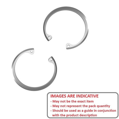 1181313 | CIB-08017-C (Each) --- Internal Retaining Rings - 80.17x2.69x98.55 mm Circlips - Carbon Steel Circlip