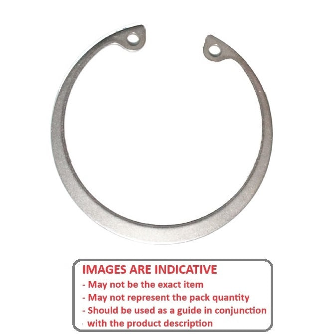 1105655 | CCI-01300-S15 (5 Pcs) --- Internal Retaining Rings - 13 mm x 1 mm x 13.6 mm