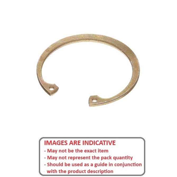 1120511 | CCI-01905-CZY (5 Pcs) --- Internal Retaining Rings - 19.05 mm x 0.89 mm x 20.22 mm