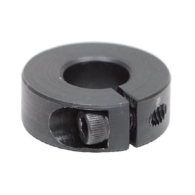 1072259 | COL-00635-017-08-1C-CS (Each) --- Shaft Collars - 6.35x17.46x7.9 mm Clamp Type - Steel, Black Oxide Coated Collar