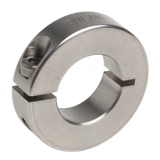 Shaft Collars - 6.35x17.46x7.9 mm - Stainless Steel 304 Similar to A2, 18-8 HRB80