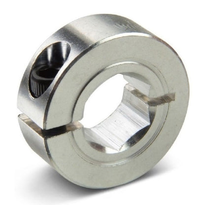 1111231 | COH-01588-038-10-1P-S3 (Each) --- Hex Bore Collars - 15.875x38.1x10.3 mm One Piece - Stainless Steel 303/304 Similar to A2, 18-8 HRB80 Collar
