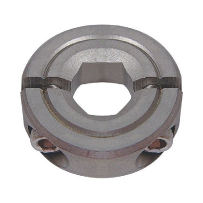 Hex Bore Collars - 6.35x20.7x6.4 mm - Stainless Steel 303/304 Similar to A2, 18-8 HRB80