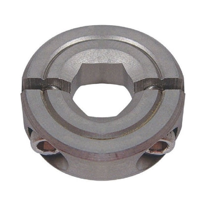 1072501 | COH-00635-021-06-2P-S3 (Each) --- Hex Bore Collars - 6.35x20.7x6.4 mm Two Piece - Stainless Steel 303/304 Similar to A2, 18-8 HRB80 Collar