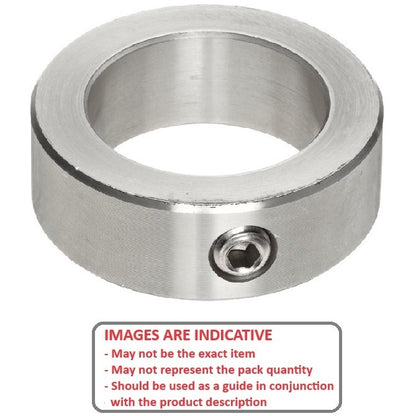 1049702 | COL-00318-010-06-S3 --- Shaft Collars - 3.175 mm x 9.5 mm x 6.4 mm