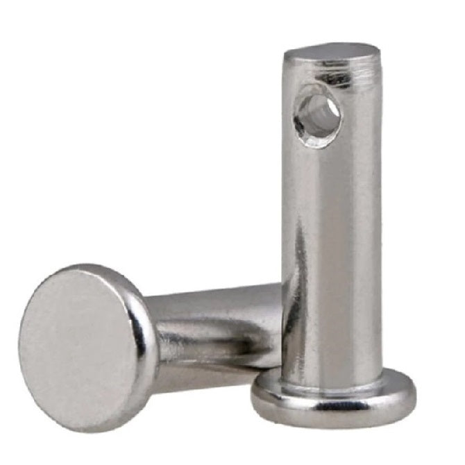 Clevis Pins - 4.76x47.22x50.8 mm - Stainless Steel 300 Series