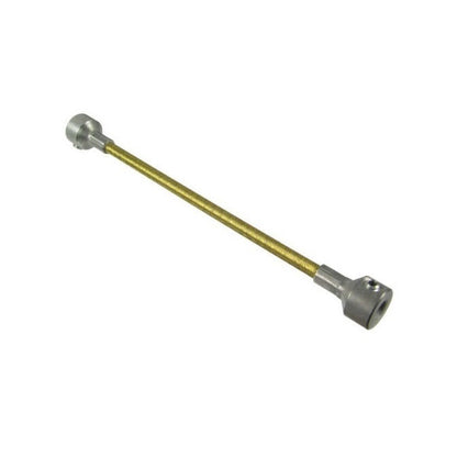 1070643 | CP-064-064-25-0203-FS (Each) --- Coupling Ends Flexible Shafts - 6.35x6.35x203.2 mm Open - Plated Steel with Vinyl Cover Shaft