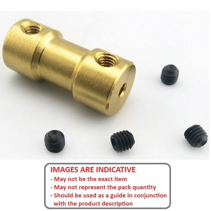 1045802 | CP-032-030-09-R-B --- Couplings - 3 mm x 3.175 mm x 9 mm