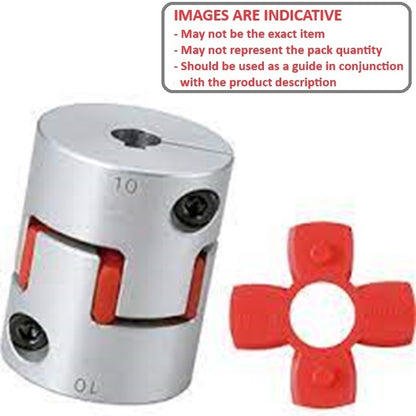 1067327 | CP-060-080-20-030-J-PU98C --- Couplings - 6 mm x 8 mm x 20 mm