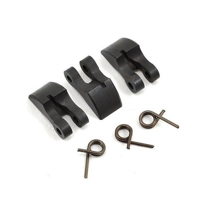 1233813 | CSRC-8-3-BLK (Each) --- RC Car Clutch Parts Hobby - 1/8 Clutch Shoes with Springs - 3 Piece