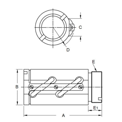 1227941 | TBS418RS --- Ballscrew - Non-Preloaded - Round x 19.05 x 5.08