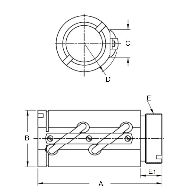 1228208 | TBS427RS --- Ballscrew - Non-Preloaded - Integral Flange x 25.4 x 6.35