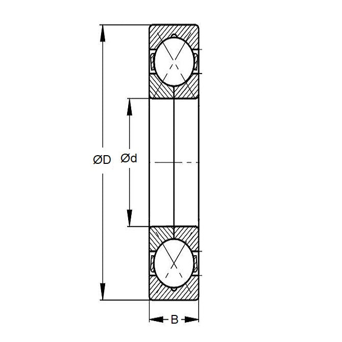 1208541 | CCF1175RS --- Bearings - 203.2 mm x 219.075 mm x 7.938 mm