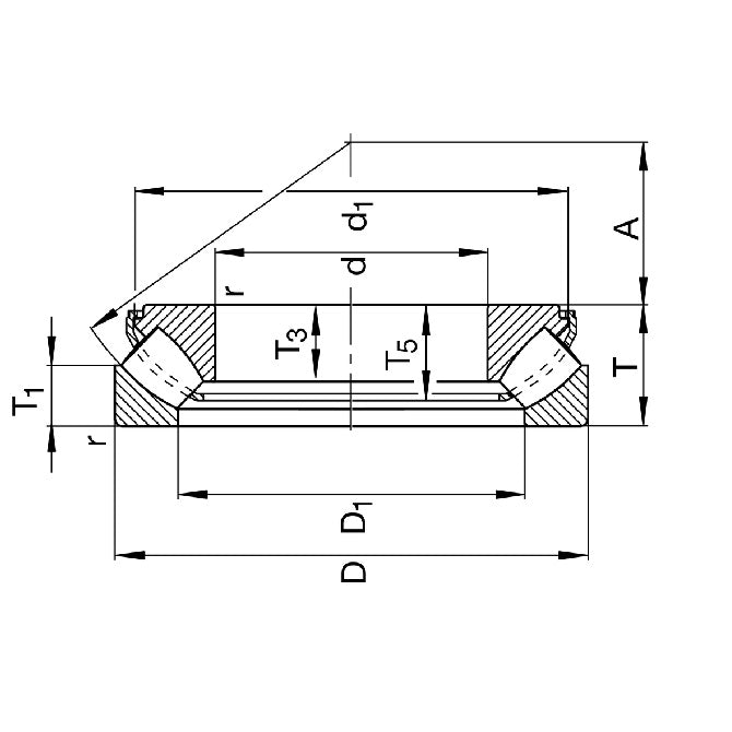 1074674 | IR-0070-0100-0120 (Each) --- Needle Roller Inner Rings Bearings - 7x10x12 mm - Chrome Steel Inner Ring