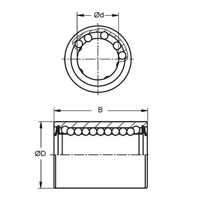 1046256 | LCB-0030-006-007-SP-S440 --- Bearings - 3 mm x 6 mm x 7 mm