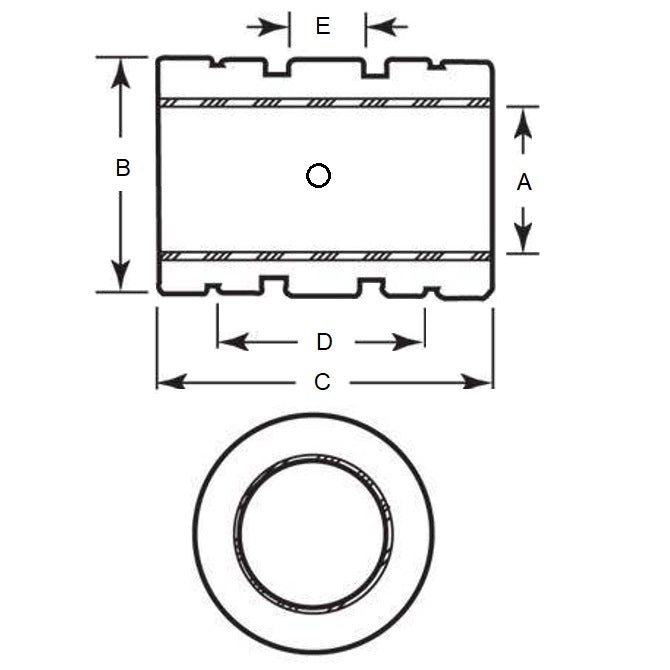 1105568 | LCP-0127-022-032-CC --- Bearings - 12.71 mm x 22.23 mm x 31.75 mm