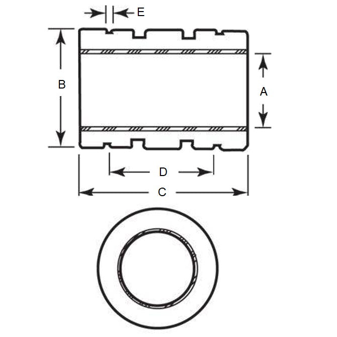 1087708 | LCP-0095-016-022-FG --- Bearings - 9.525 mm x 15.875 mm x 22.225 mm