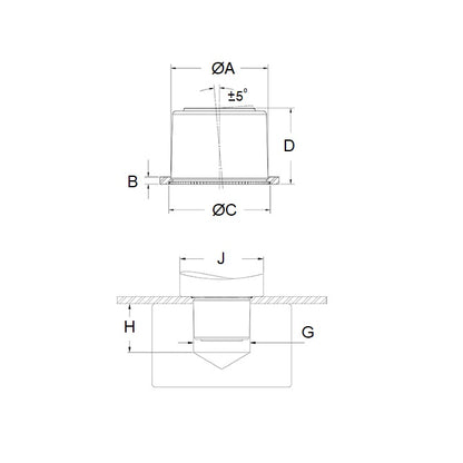1056742 | SBS1-187 (Each) --- Self Clinching Bearings - 4.762 16.256 to 16.332 7.14 mm Self Aligning - Chrome Steel in Carbon Steel Bearing