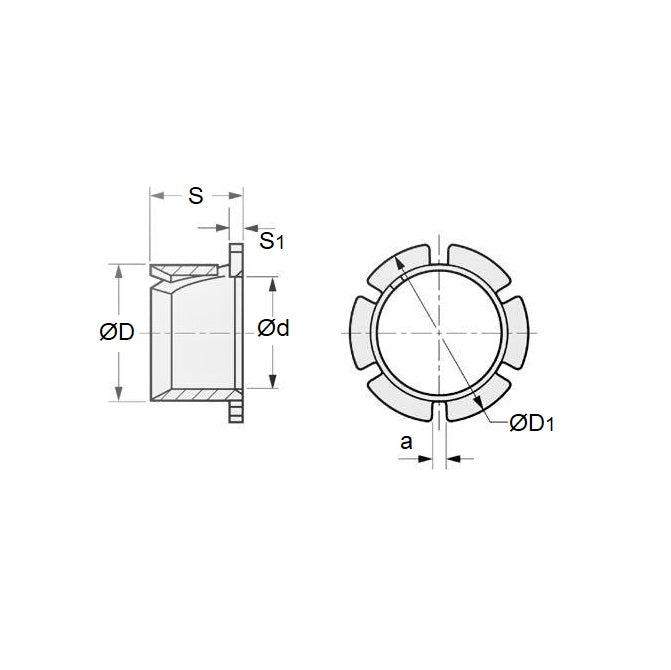 1086982 | BF0095-0111-0095-PCB (10 Pcs) --- Bushes - 9.525 mm x 11.1 mm x 9.525 mm