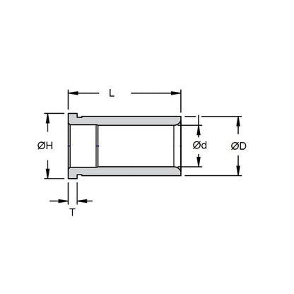 1151901 | PCS-BU-503RS --- Bushings - 38.1 mm x 50.8 mm x 60.325 mm