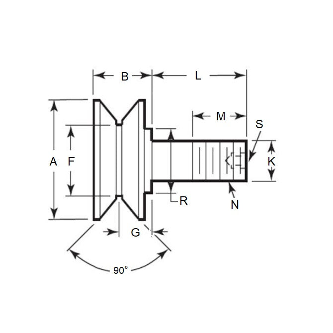 1183088 | CCF310RS --- Cam - 88.9 mm x 93.675 mm 7/8-14 UNF