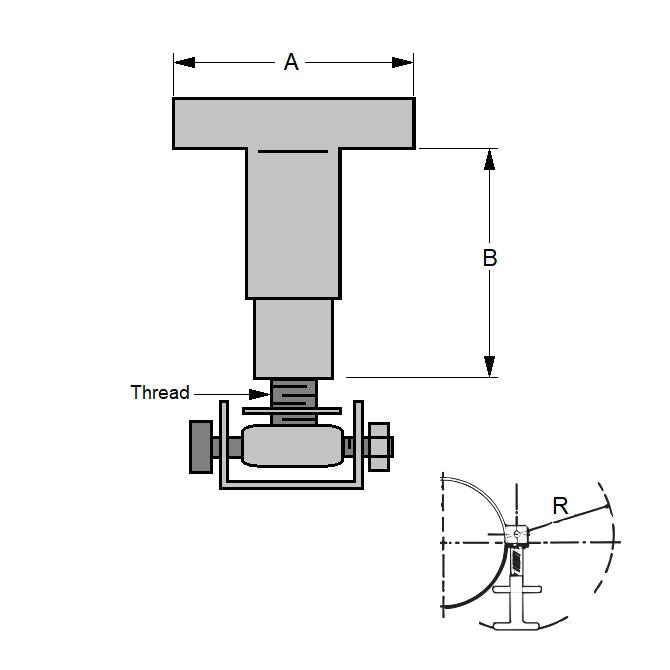 1073730 | LZ-250RS (Each) --- Lorenz Clamps - 6.35 - 88.9x76.2 mm