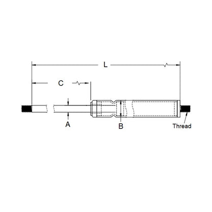 1212608 | GAS142RS --- Gas - 254 mm x 706.12 mm x 54.43 KG