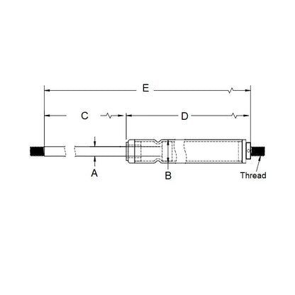 1168076 | GAS1RS --- Gas - 59.94 mm x 160.02 mm x 40.82 KG