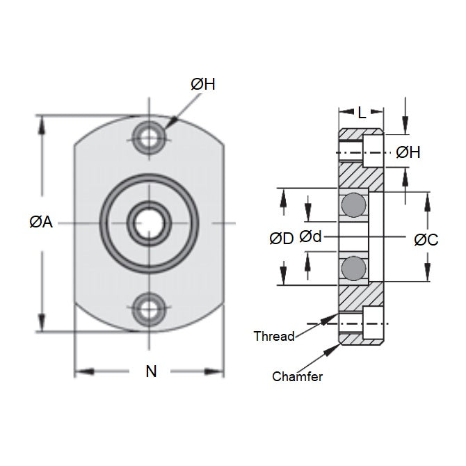 1090653 | BH0101-58-6000 --- Housings - 10 mm Double Flat 6000 (10x26x8)