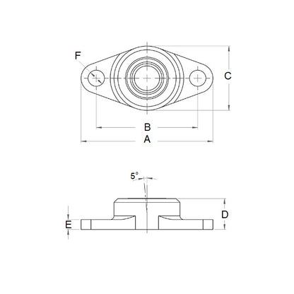 1075733 | HF1-250-B (2 Pcs) --- Housings - 6.35 mm x 845 N