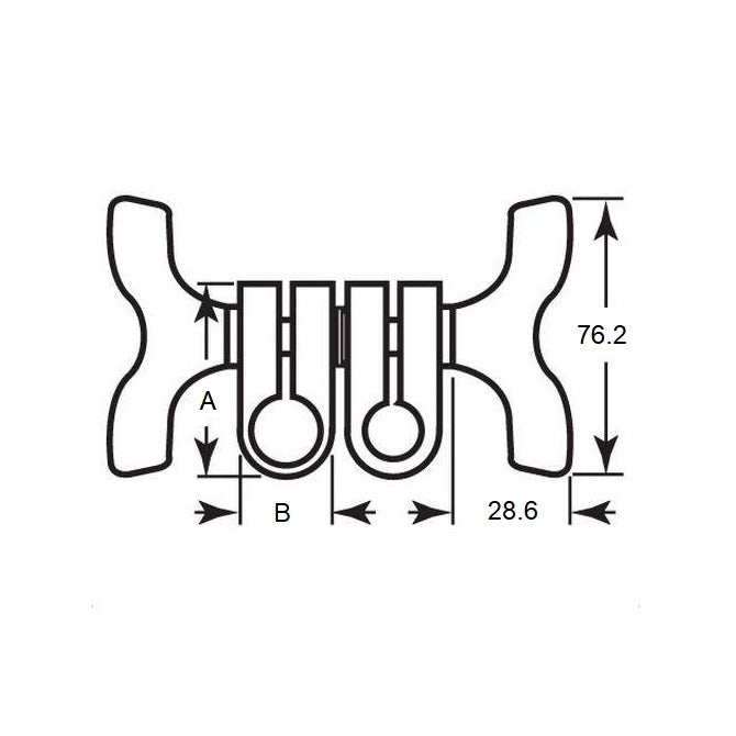 1089747 | SJ-10DRS --- Joints - 9.53 mm x 12.7 mm x 38.1 mm