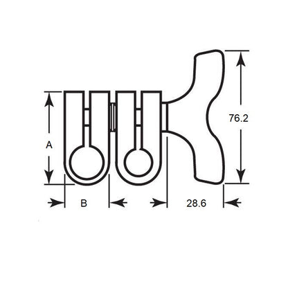 1089746 | SSJ-10RS --- Joints - 9.53 mm x 12.7 mm x 38.1 mm