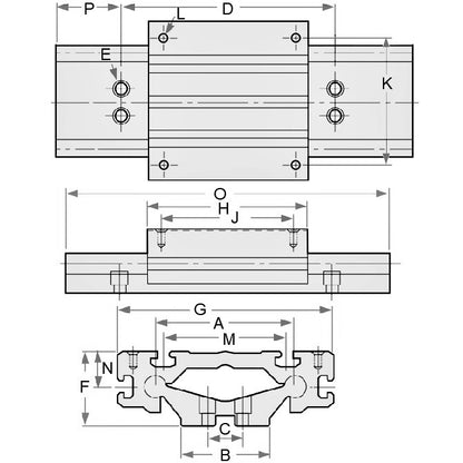 1123028 | PBC-1177RS --- Linear - 20 mm x  0.025-0.051 x 25 mm