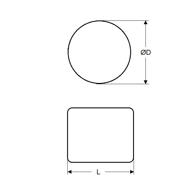 1077117 | 3-1072 --- Cylinder Magnets - 7 mm x 2 mm