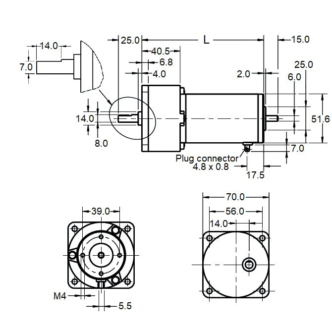 1131893 | 1.61.050.466 --- Gearmotors - 24V x 3300 mNm x 23.5 rpm