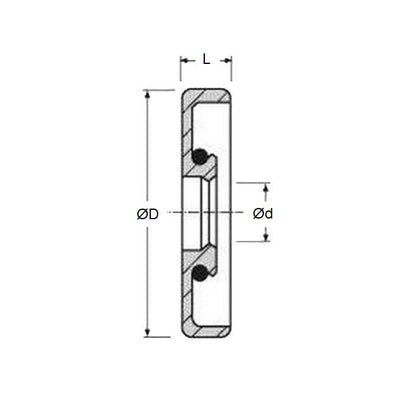 1119173 | OS01800-03700-070-N (5 Pcs) --- Oil - 18 mm x 37 mm x 7 mm