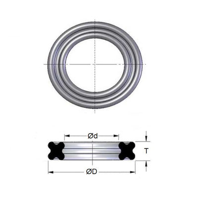 1079665 | QR-00794-159-N70 --- O-Rings - 7.94 mm x 1.59 mm