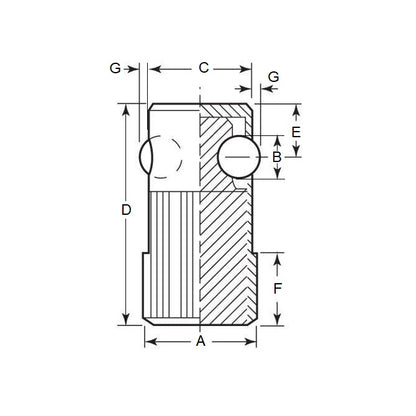 1116442 | WST-60RS --- Pins - 16.002 mm x 5.588 mm x 14.986 mm