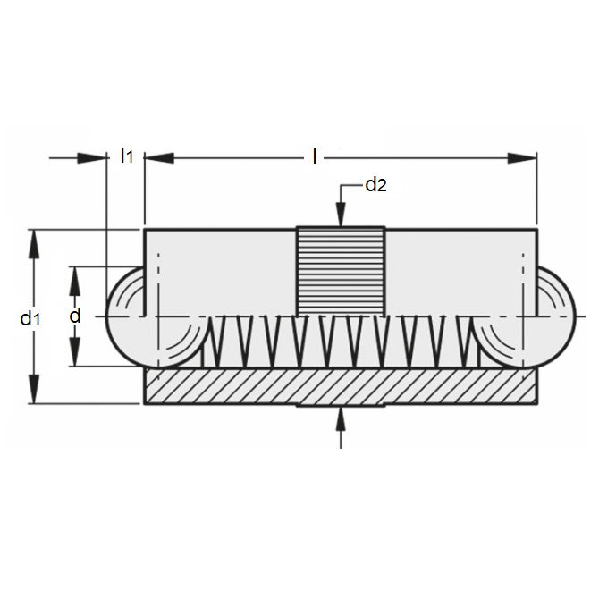 1043561 | PLBP-025-053-BSD-003 (10 Pcs) --- Plungers - 2.5 mm x 5.3 mm x 1.3 N