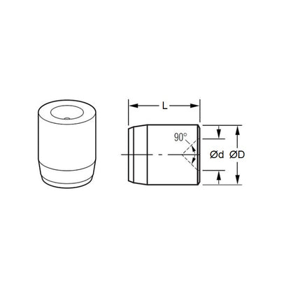 1077200 | VD-7RS --- Ball - 7.145 mm x 11.12 mm x 12.7 mm