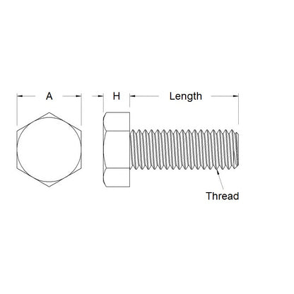 1038505 | SC012F-006-H-BR (10 Pcs) --- Screw - 00-90 UNF (1.19mm) x 6.4 mm