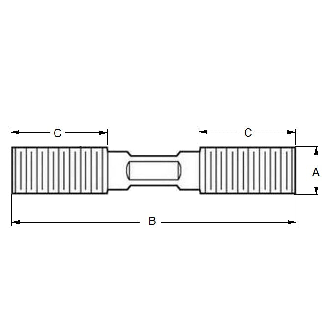 1104666 | SUS704RS --- Driver Studs Threaded Rod - 1/2-13 UNC (12.7mm) x 76.2 mm x 25.4