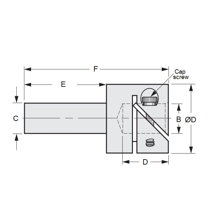 1102244 | SE127-095-254-F3 --- Extenders Shaft - 12.7 mm x 9.525 mm x 25.4 mm