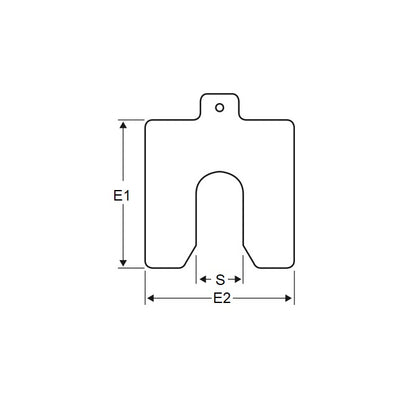 1000201 | SHMPS-42235 (10 Pcs) --- Shims - 0.015 inch x 0.625 2 inch x 2 inch