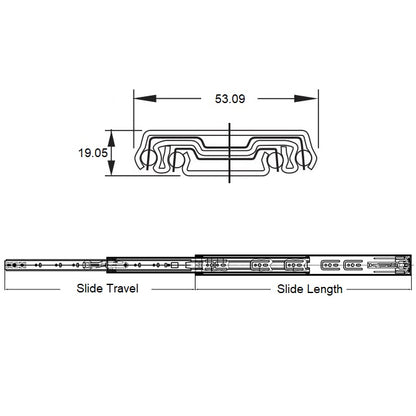 1220000 | AI-1720RS --- Slides - 508 mm x 533.4 mm x 65.771 kg