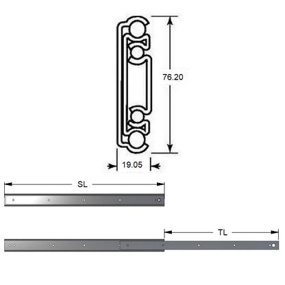 1222539 | AI-9360RS --- Slides - 1524 mm x 1524 mm x 76.2 mm