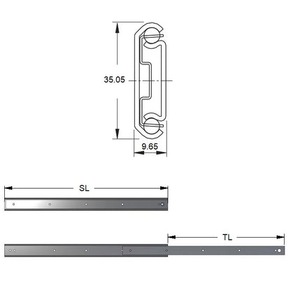 1219988 | AI-0720RS (50 Pcs) --- Slides - 508 mm x 381 mm x 37.195 kg